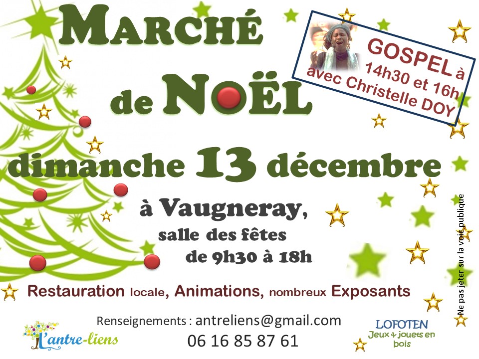 Pub marché de Noël 2020