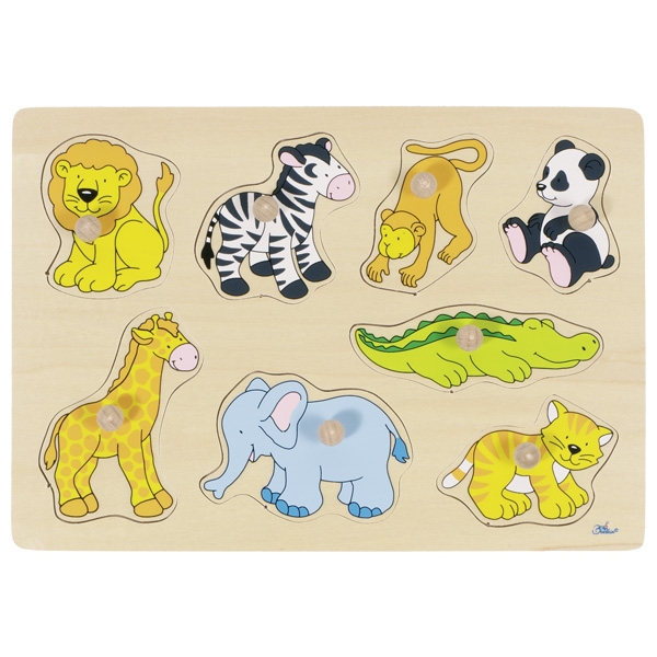 puzzle encastrement animaux