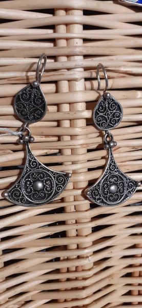 boucles d’oreille balance argent