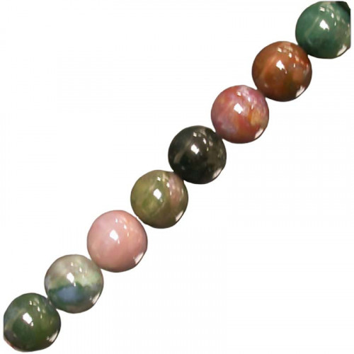 collier agate indienne