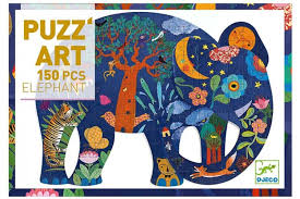 puzzle art éléphant 150 pièces