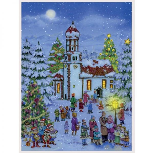 calendrier (grand format) la chapelle de Noël