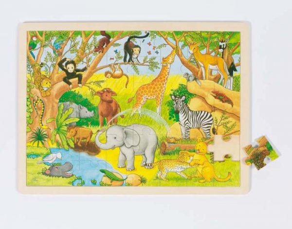 puzzle safari 48 pièces