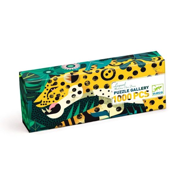 puzzle panoramique jaguar 1000 pièces