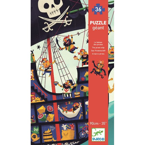 puzzle géant bateau 36 pièces