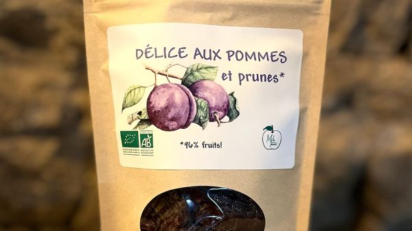 lacets de pommes et prunes (85g)